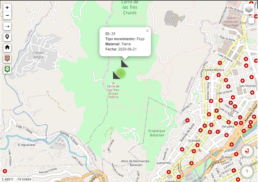 Map view
